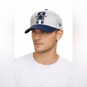 New Era Dallas Cowboys 39THIRTY Stretch Fit Hat Gray/Navy S/M NWT
